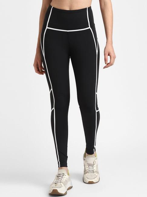 reebok black ts lux hr - cb training tights