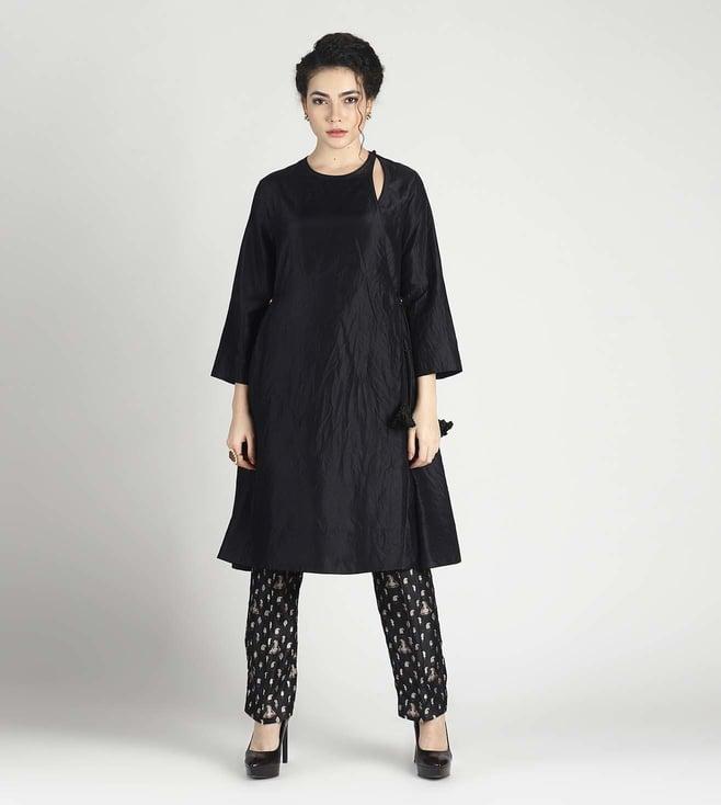 house of three kalgi pret black tunic