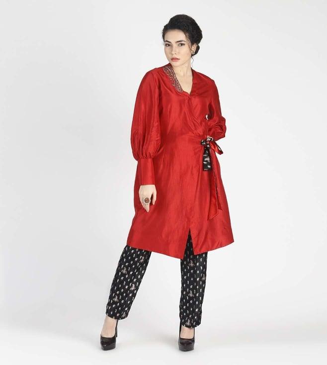 house of three kalgi pret red tunic