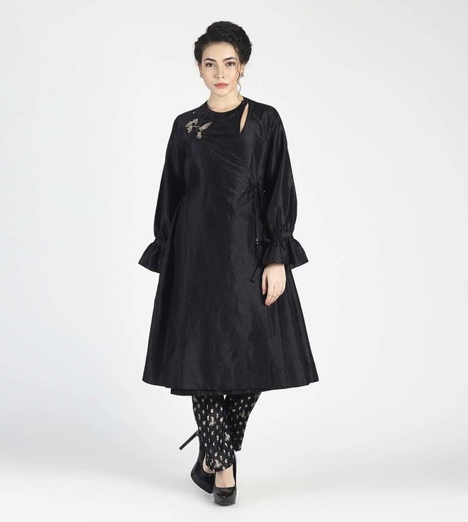 house of three kalgi pret black tunic