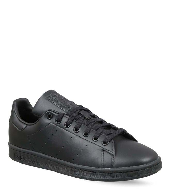 adidas originals men's stan smith black sneakers