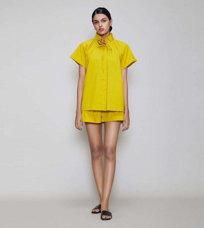 mati yellow tora shirt