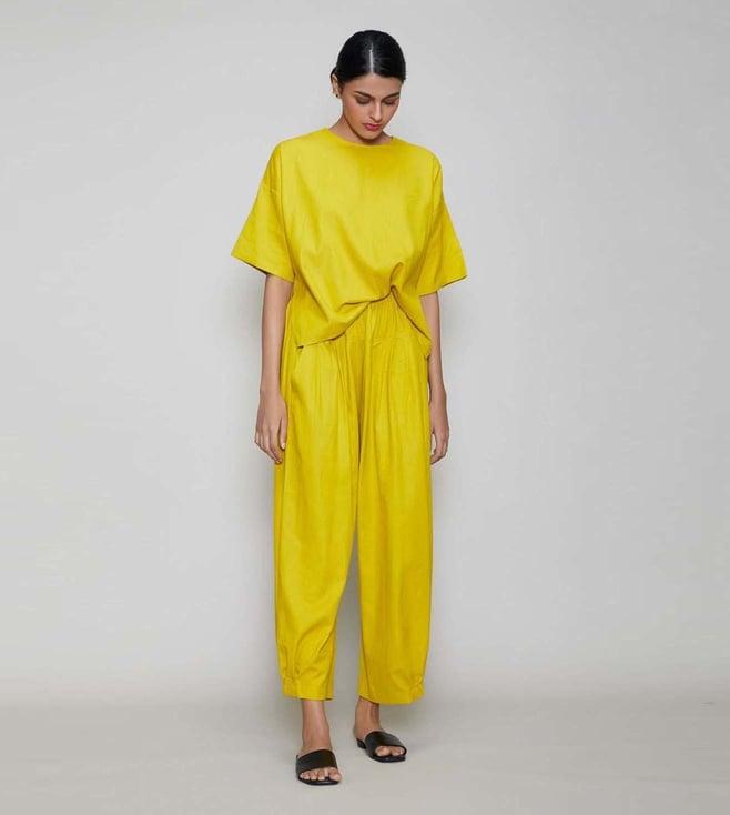 mati yellow hera pants