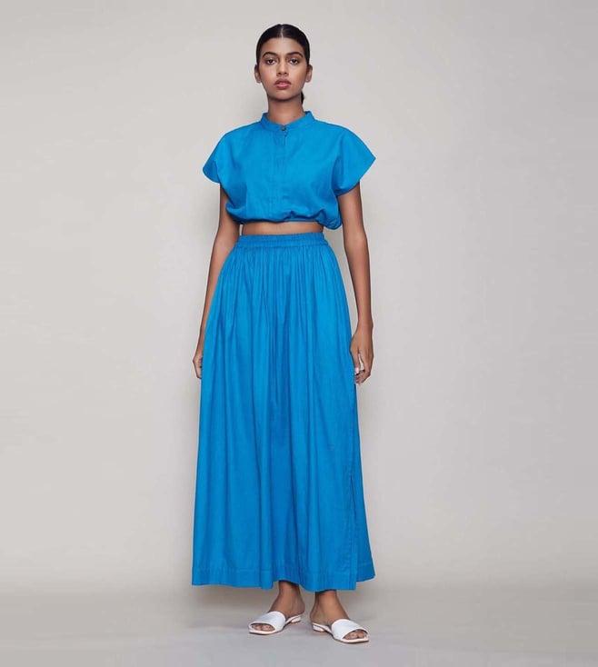 mati blue sl skirt