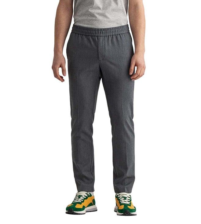 gant grey slim fit trackpants