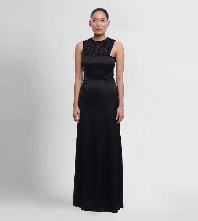 ayurganic black marie dress