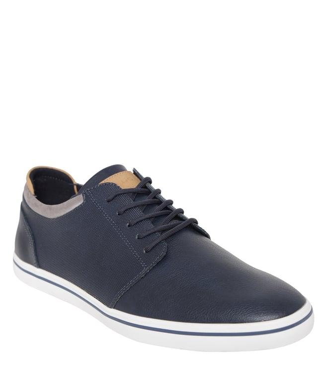 aldo men's dwain410 navy sneakers