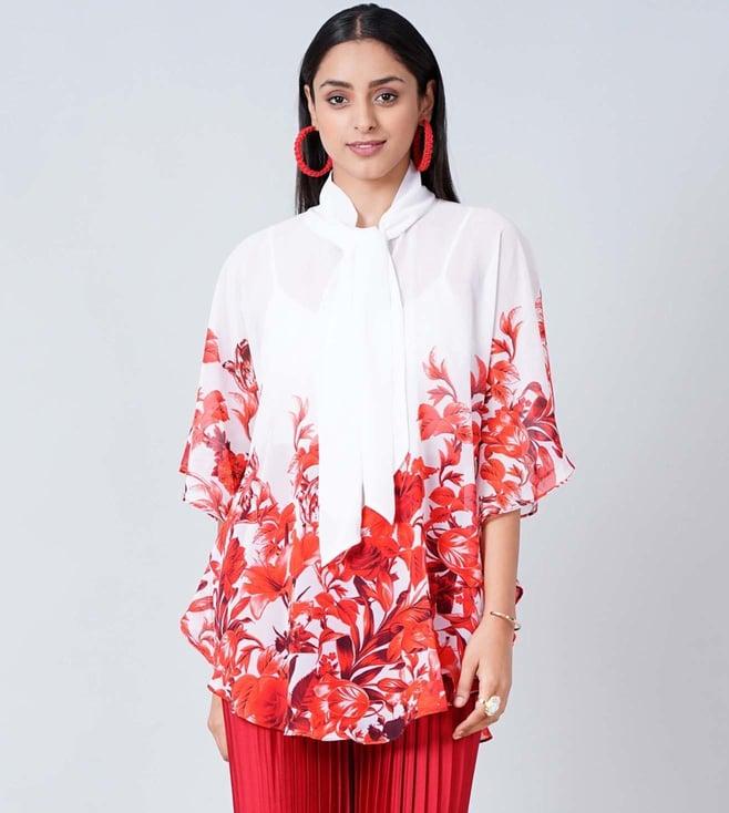 first resort by ramola bachchan pink floral top