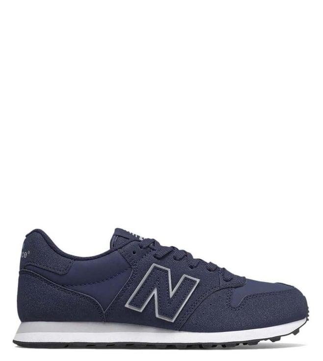 new balance women's navy sneakers