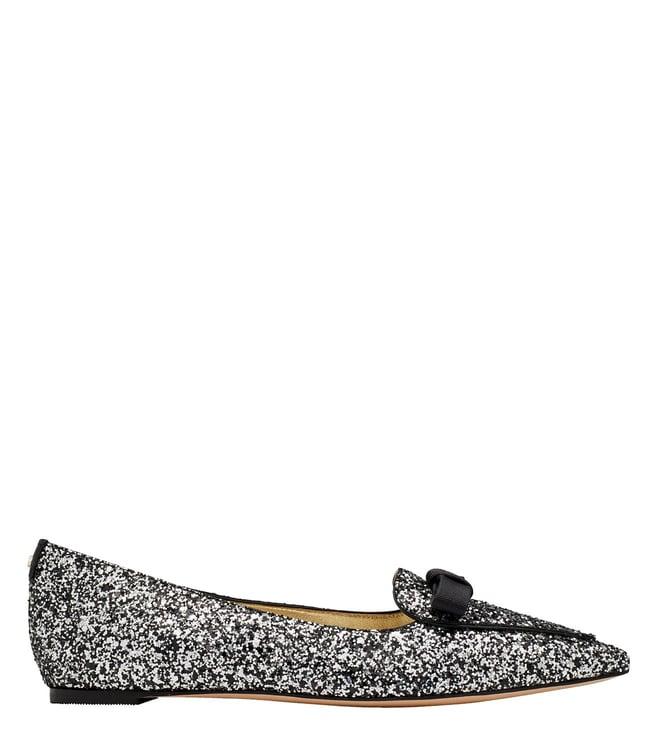 kate spade black & white ksfw general ballerinas