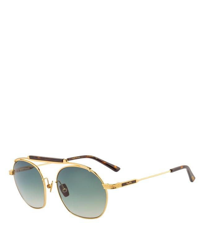 numi paris blue square retro sunglasses for men