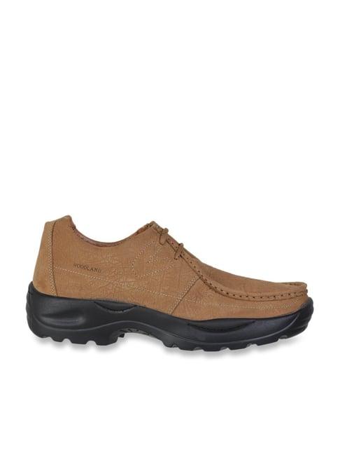 woodland men's camel casual shoes