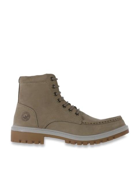 woodland men's khaki casual boots