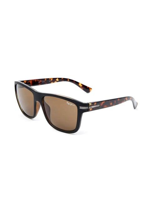 pepe jeans pj7278c2 brown wayfarer