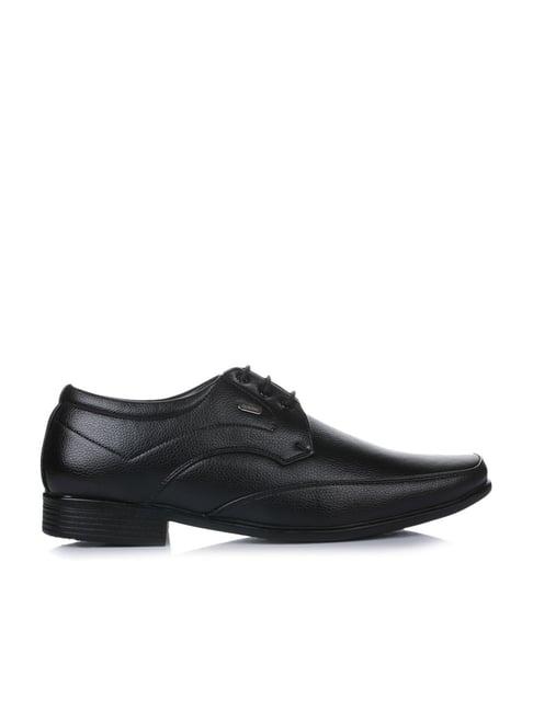 action dotcom black derby shoes