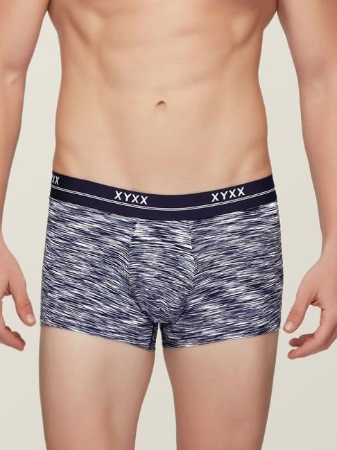 xyxx blue heathered trunks