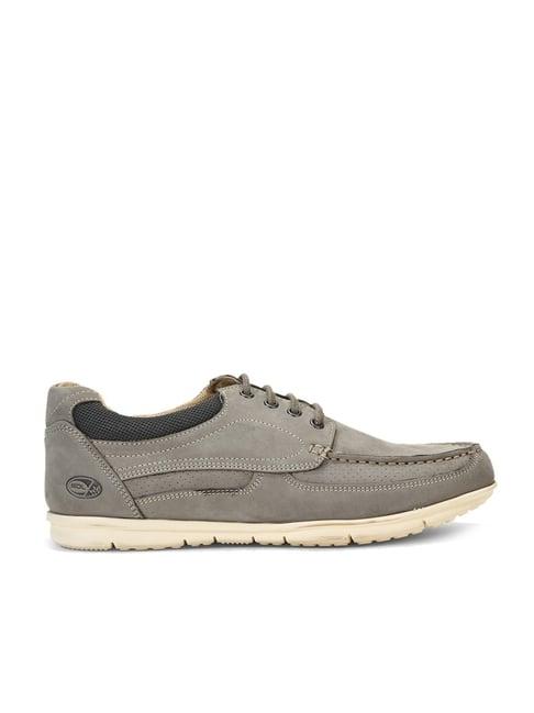 woodland men's steel grey casual sneaker