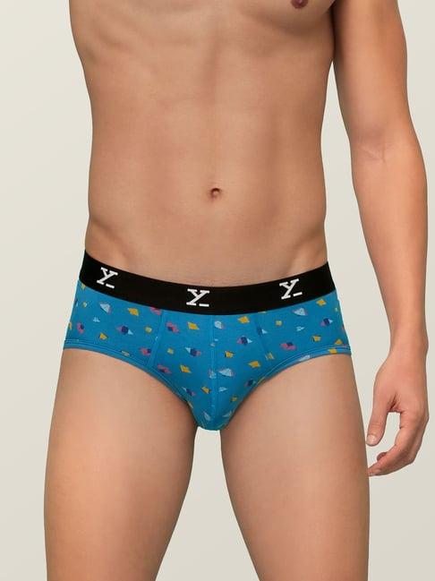 xyxx sky blue printed briefs