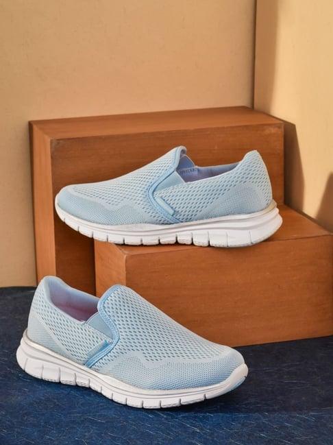 red tape women's sky blue walking shoes