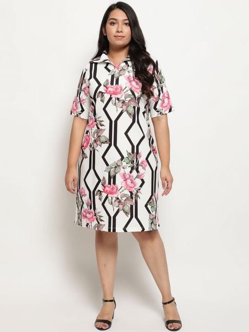 amydus multicolor floral print dress