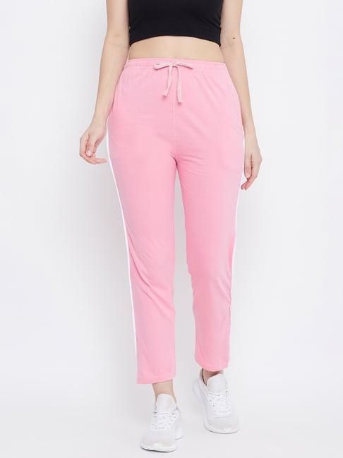 clora creation pink trackpants