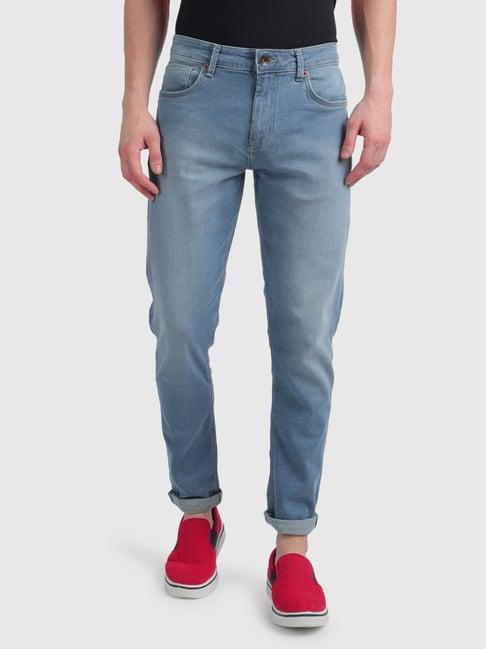 united colors of benetton blue slim fit jeans