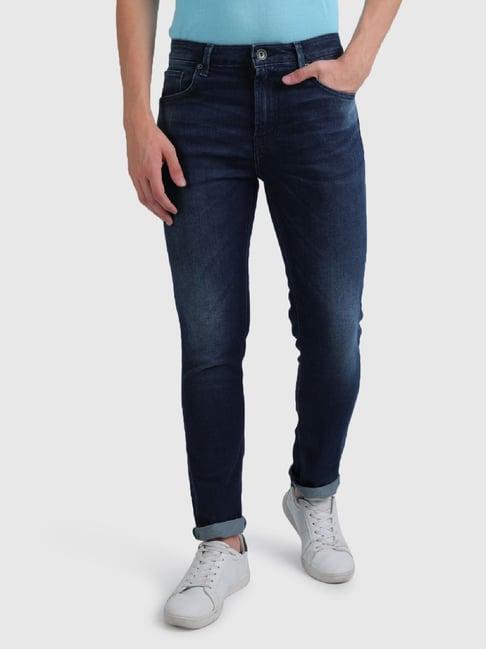 united colors of benetton navy skinny fit jeans