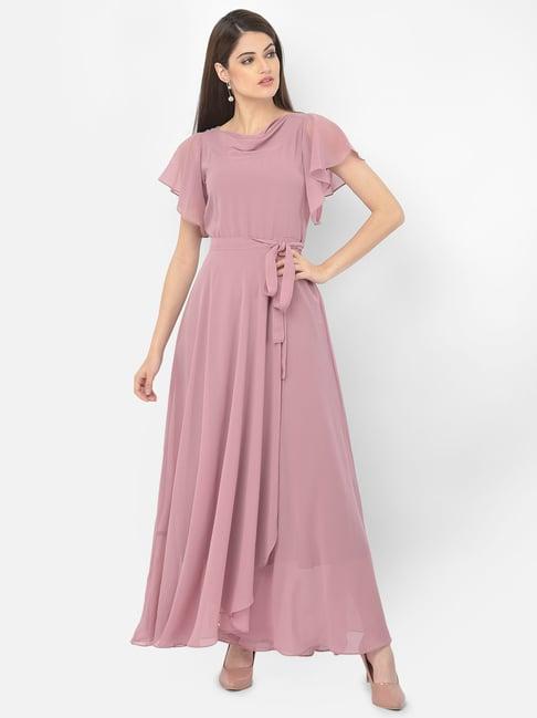 eavan mauve maxi dress