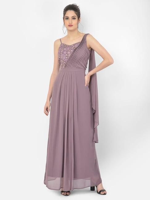 eavan lavender embroidered dress