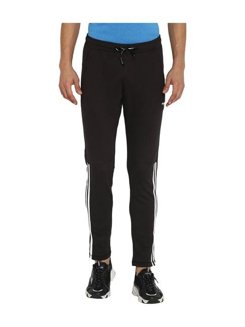 furo by red chief black cotton solid track pants