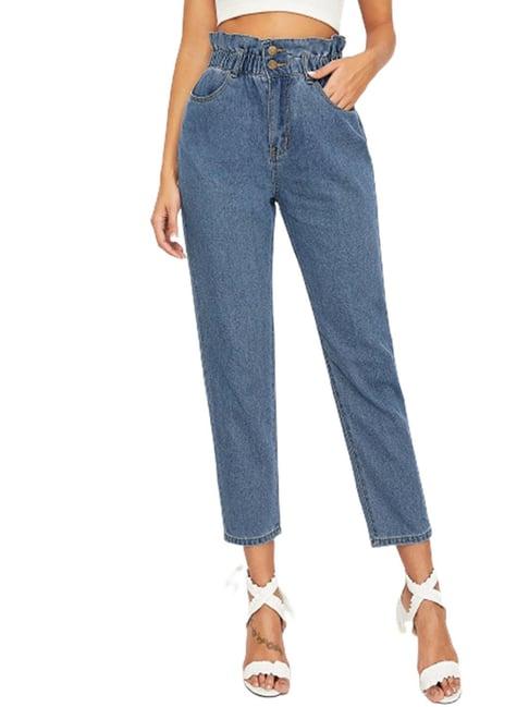 kotty blue boyfriend fit jeans