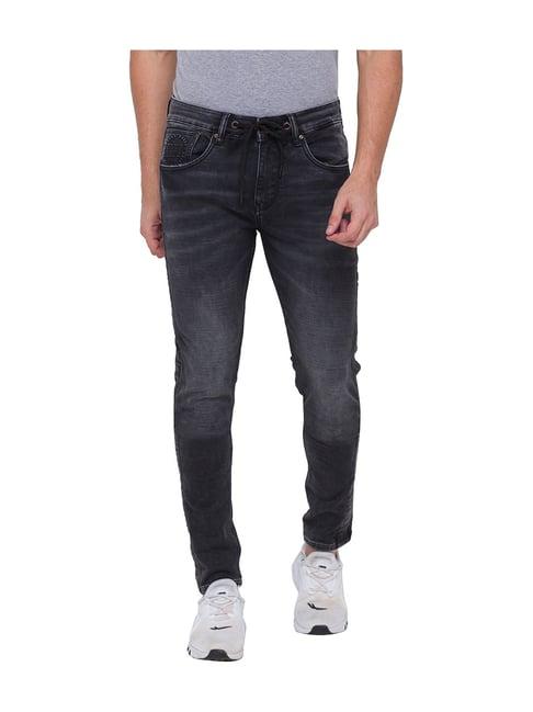 being human black jogger fit jeans