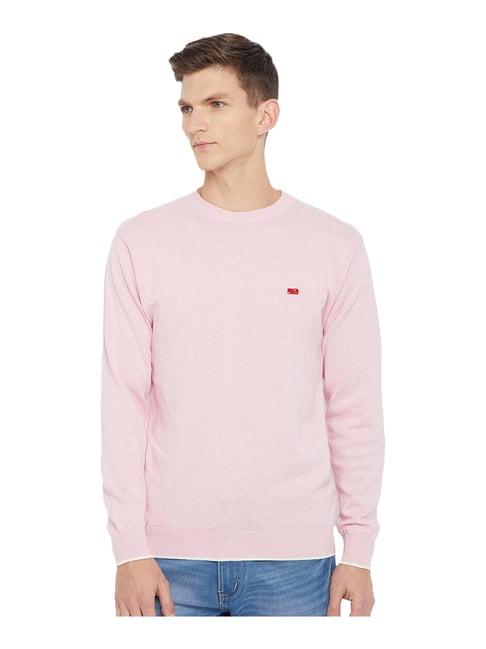 duke pink sweater