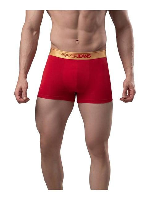 underjeans by spykar red trunks