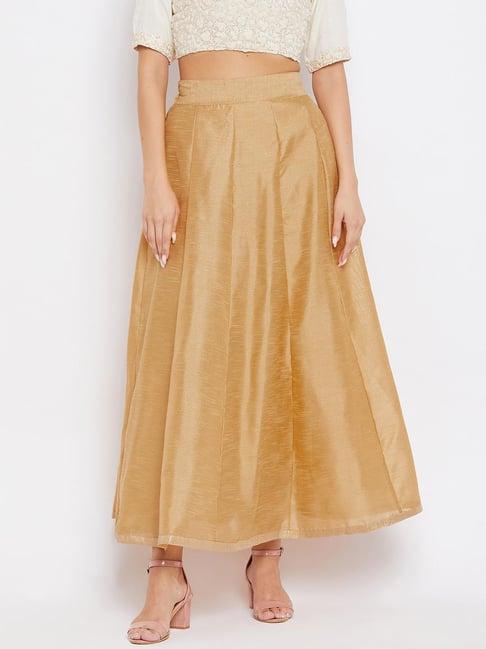 clora creation gold skirt