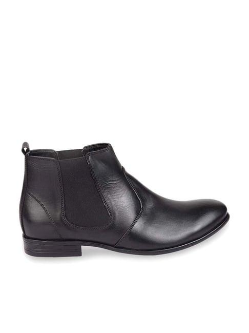 regal men's black chelsea boots