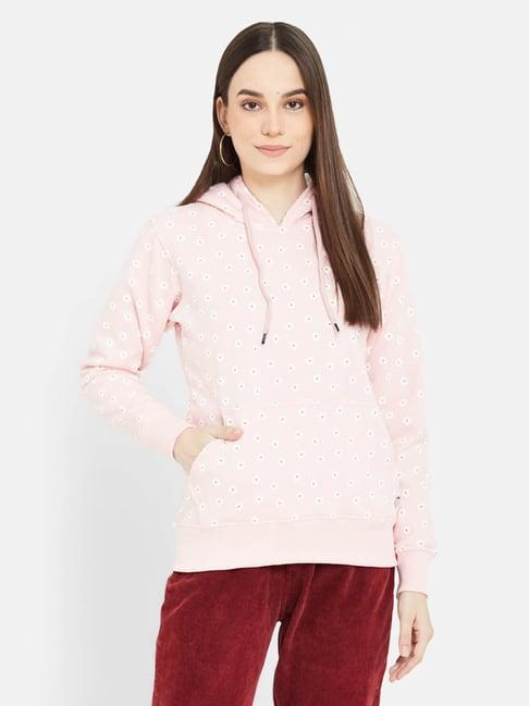 duke pink printed sweatshirt