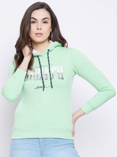 duke green graphic print sweatshirt