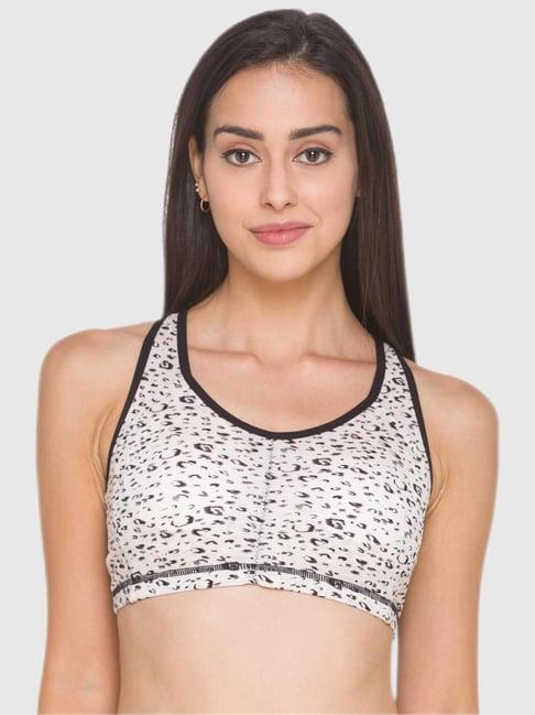 candyskin white printed padded bra