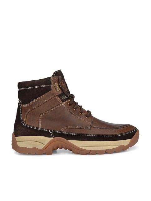 carlo romano men's brown casual boots