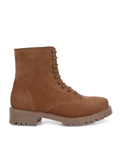 carlo romano women's tan casual boots