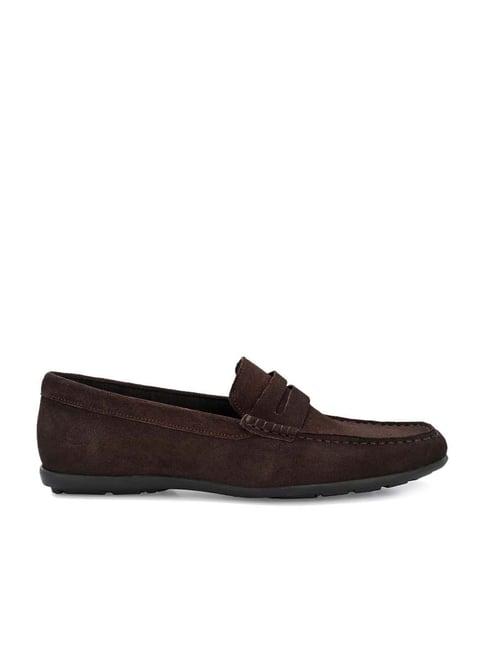 carlo romano men's brown casual loafers