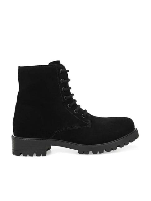 carlo romano women's black casual boots