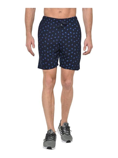 vimal jonney navy regular fit shorts