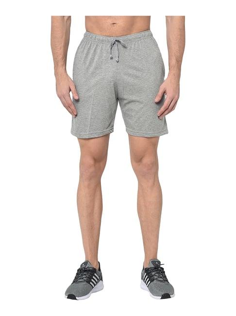 vimal jonney grey regular fit shorts