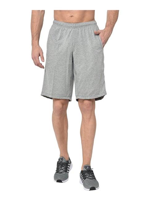 vimal jonney grey regular fit shorts