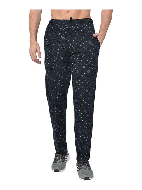 vimal jonney navy regular fit trackpants