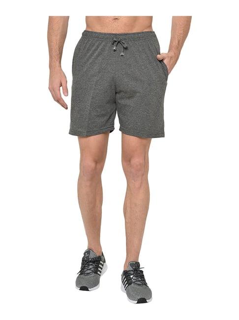 vimal jonney grey regular fit shorts