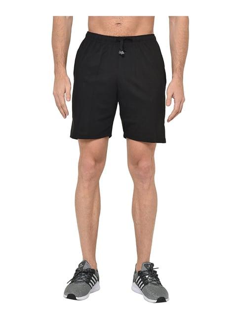 vimal jonney black regular fit shorts