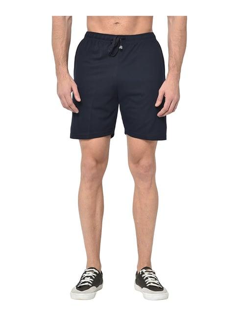 vimal jonney navy regular fit shorts